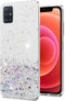 Compatible with Samsung A71 5g Case Clear Glitter Silicone, Phone Samsung Galaxy A71 5g Case Glitter Sparkle Pink Shockproof Thin Cover (Clear)...