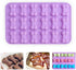homEdge Jumbo Puppy Dog Paw (6 Cavity) and Bone Molds, Non-Stick Food Grade Silicone Dog Treats Molds, Silicone Mold for Chocolate, Candy, Jelly, ...