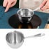 Stainless Steel Saucepan, Half Quart Saucepan Sauce Pan Heavy Bottom Saucepan Cooking Pot with Pour Spout for Home Kitchen Cooking(silver)...
