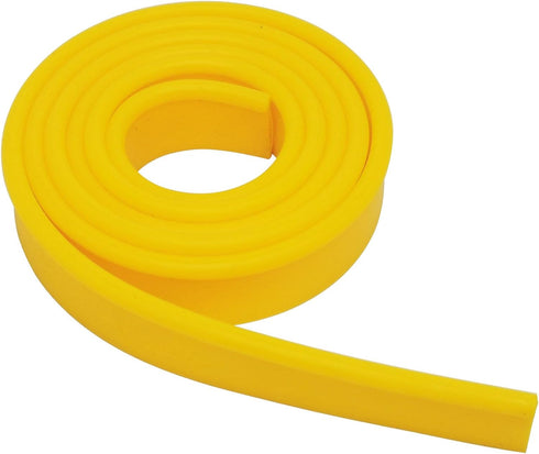 Squeegee Replacement Rubber Strip,Window Cleaning Squeegee Replacement Rubber,105cm/41inch,Yellow,1 Pcs...