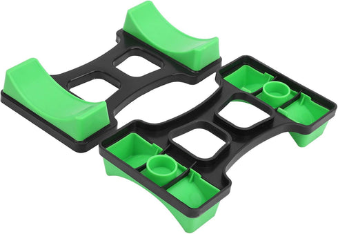 Dumbbell Holder Dumbbell Rack Abs Engineering Plastics 1Pair Dumbbell Bracket Mat Storage Frame Stand Floor Protection Holder Fitness Equipment S...