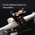 Motorcycle Bike Phone Mount Holder, Aluminum Bicycle Holder for Cell Phone 360° Rotation Bike Handlebar Phone Cradle, Compatible with Smartphones ...
