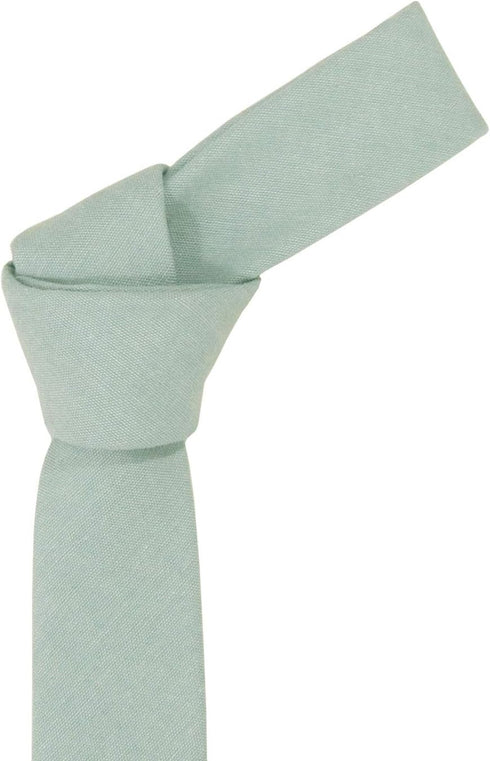 Men's Cotton Solid Skinny Necktie 2" Tie...