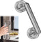 Diamond Suction Cup Door Handle, 2024 New Strong Hold Suction Cup Handle, No-Punching Waterproof Door And Window Handles, Removable Shower Door Ha...