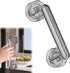 Diamond Suction Cup Door Handle, 2024 New Strong Hold Suction Cup Handle, No-Punching Waterproof Door And Window Handles, Removable Shower Door Ha...