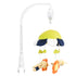 Crib Mobile Motor Built in SD Card, White Baby Mobile Rotary Music Box with Rotating Hook?0-100 Volume Control,Baby Mobile Music Box Spinner Porta...