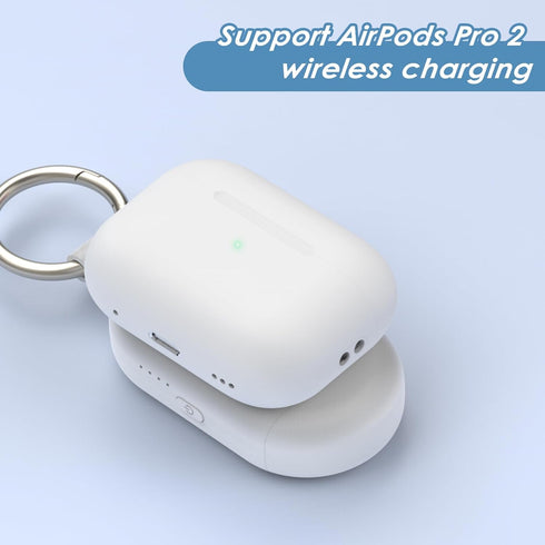 Portable Charger for iWatch 9/8/7/6/5/4/3/2/SE/Ultra/UItra 2 iWatch 1200mAh Wireless Power Bank with Keychain White...
