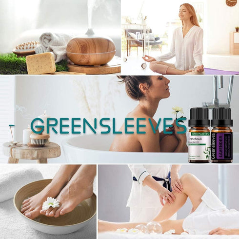 Lavender, Patchouli, Tea Tree Essential Oil, 100% Pure Organic Diffuser Oils...