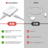 Apple Watch Charger, Portable iWatch Fast Charger, Magnetic Wireless Travel Charging Dock with Keychain for Apple Watch 9 8 7 6 5 SE 4 3 Ultra 1 2...