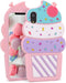 Cute iPhone XR Case, Funny 3D Cartoon Ice Cream Cupcakes Shaped Soft Silicone Full Protection Shockproof Cases Cover for Girls Kids Women Lady...