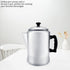 Serlium Aluminum Alloy Coffee Percolator Coffee Maker Pot Percolator Tea Kettle Stove Top Coffee Percolator with Lid for Home Outdoor...
