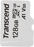 Transcend TS128GUSD300S 128GB MicroSDXC Class 10 UHS-1 U3 A1 V30 Memory Card...