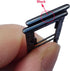 Galaxy A20 A30 A50 Single Sim Card Tray Holder (Plastic, Black)...
