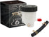 Universal Motorcycle Front Brake Master Cylinder Brake Pump Tank Oil Cup Fluid Bottle Reservoir Aftermarket Part compatible with/for Kawasaki NINJ...