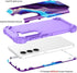 Hocase for Galaxy S23 Case, Shockproof Heavy Duty Protection Soft Silicone Rubber Bumper+Hard Plastic Hybrid Protective Case for Samsung Galaxy S2...