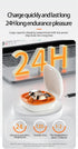 Wireless Ear Buds with Silicon Ear Loops,30hrs Playtime,Bluetooth 5.3 OWS Over Ear Sport Headphones with Hooks,3D HiFi Stereo,Microphone,siri Supp...