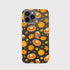 Blingy's for iPhone 13 Pro Case (6.1 inch), Fun Fall Pumpkin Style with Leaves Pattern Cute Autumn Design Transparent Soft TPU Protective Clear Ca...