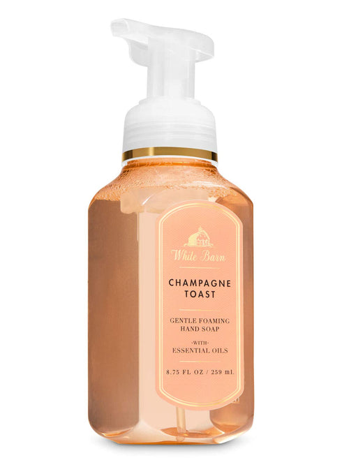 Bath and Body Works CHAMPAGNE TOAST Gentle Foaming Hand Soap 8.75 Fluid Ounce, 2019 Limited Edition...