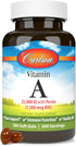 Carlson - Vitamin A, 25000 IU (7500 mcg RAE) with Pectin, Vision Health, Helps Night Vision, Skin Health, 300 Softgels...