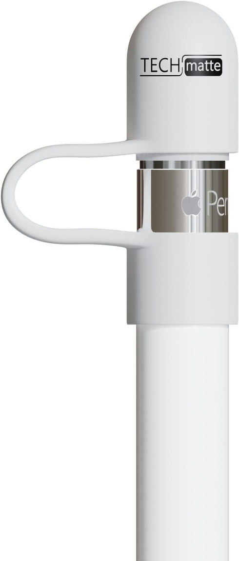 TechMatte Magnetic Replacement Cap Compatible with Apple Pencil 1st Generation (with Cap Holder) Updated Version...