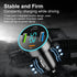 Car Charger,4-in-1 Super Fast Car Charger Adapter with Voltmeter & Blue LED,Universal PD+QC3.0+USB C Ports Car Cigarette Lighter USB Charger Compa...