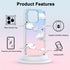 I-MGAE-IN-AR iPhone 11 Case Clear Designs Case,Holographic Aesthetics Cover with Fashionable for Women Girls,Shockproof Bumper Protective Cover fo...