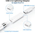 Pencil Charger Adapter for Apple Pencil 1st Generation, USB C to for Lightning Adaptor Charging Dongle Connector Accessories Bluetooth Pairing Onl...