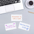 20 Pack Sticky Dry Erase White Boards 3x5inch Reusable Whiteboard Stickers for Fridge Office, Portable Whiteboard with Backing Pad for Teachers...