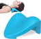 Neck Stretcher, Neck and Shoulder Relaxer, Cervical Traction Device for TMJ Pain Relief and Spine Alignment, Chiropractic Pillow Neck Stretcher (B...