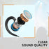 Retevis Swivel Two Way Radio Headset with Mic 2 Pin,Coil Tube,Compatible with Motorola CP100D CP185 CP200 CP200D GP300 GP2000 BRP40 HYT TC610 Walk...