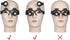 LED Illuminated Double Eye Jeweler Watch Repair Magnifying Glasses Loupe Headband Magnifier -8 Interchangeable Lens: 2.5X/4X/6X/8X/10X/15X/20X/25X...