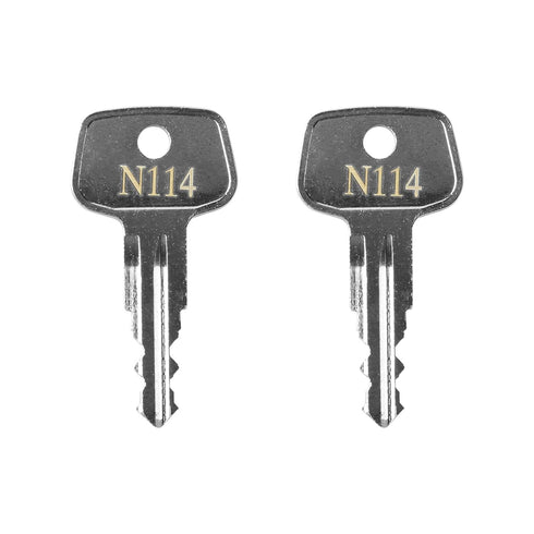 Key for Thule Key Replacement,for Roof Racks, Carriers, Crossbars Key etc,(Codes N114)...