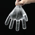 GENDA 500pcs Plastic Gloves Disposable Latex and Powder Free Food Gloves Disposable Perfect for Food Prep in Kitchen for Cooking Service, Cleaning...