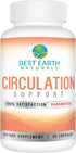 Best Earth Naturals Circulation Supplement - Balanced Formula for Optimal Circulatory Support - 30 Capsules (30-Day Supply)...