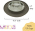 Messy Cats Single Silicone Feeder with Stainless Saucer Shaped Bowl | Anti-Slip Non-Skid Cat Food Bowl | One Cat Bowl in Feeding/Water Station | 1...