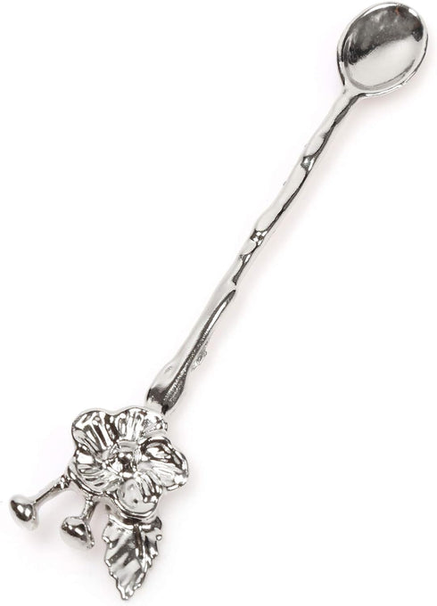 Alisveristime Traditional Ottoman Motif Tea Spoons - Decorative Stirring, Sugar, Tea Spoons (Set of 6) (Beach Rose) (Silver)...