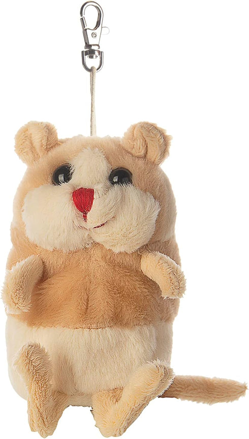 Hamster stuffed animal plush keychain Gifts for Kids(5-inch)...