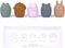 Bath Toys for Kids Ages 1-3 - Set of 5 Animal Shaped Silicone Bath Toys for Baby and Toddlers from 6 Months - Non Toxic Baby Bath Toys - Easy to C...