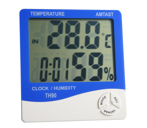 Outdoor Thermometer Indoor Room Hygrometer Gauge Digital Temperature Humidity Test Meter TH90