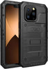 Marrkey Waterproof Case for iPhone 14 Plus, Heavy Duty Durable Metal Full Body Built-in Screen Protection Case Shockproof Dustproof Rugged Militar...
