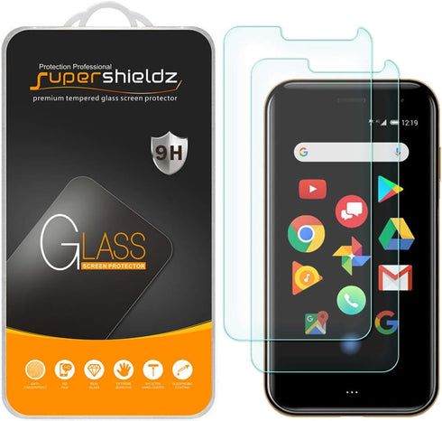 Supershieldz (2 Pack) Designed for Palm Phone Tempered Glass Screen Protector, Anti Scratch, Bubble Free...