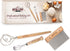 Bread Story Danish Whisk Dough Lame Slashing Tool And Wooden Scraper Tool Used for Pastry Baking Sourdough Starter Kit Set of 3...