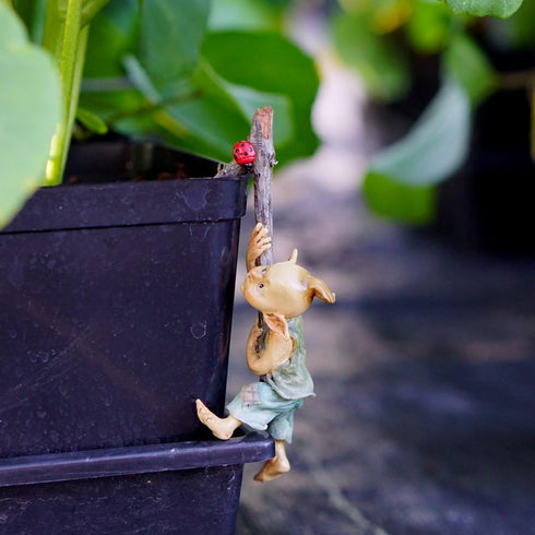 Top Collection 4383 Miniature Fairy & Terrarium Garden Pixie Flower Pot Hugger Statue, Small...