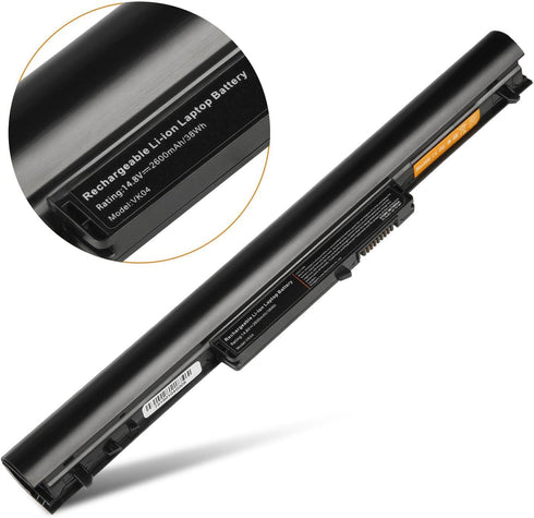 38Wh New 695192-001 VK04 Pavilion Touchsmart 14 Sleekbook Battery for HP Pavilion Touchsmart Sleekbook 14-b109wm 14-b124us 14-b120dx 14-b137ca 14-...