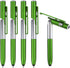 MECCANIXITY 5pcs Multifunction Stylus Pen Capacitive Touch Screen Ballpoint Pens with LED Light, Foldable Phone Holder Stand for Writing in The Da...