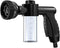 Car Wash Nozzle, High Pressure Water Garden Hose Nozzle with 8 Watering Patterns, Foam Sprayer with Soap Dispenser Bottle for Car Washing, Waterin...