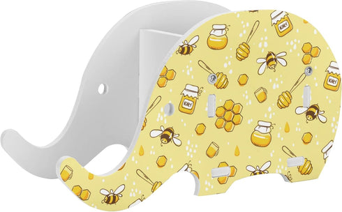 Bee Elephant Pencil Holder With Phone Stand Desk Supplies Organizer MultiFunction Removable Pen Cup Office Accessories Presents...
