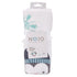 NOJO Penguin White, Aqua, and Gray Let it Snow Christmas Photo Op Super Soft Baby Blanket...