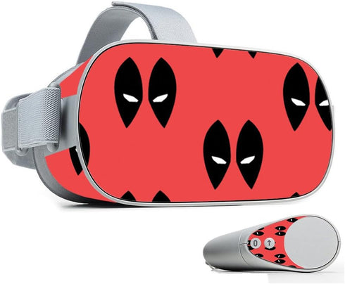 MightySkins Skin Compatible with Oculus Go Mobile VR - Dead Eyes Pool | Protective, Durable, and Unique Vinyl Decal wrap Cover | Easy to Apply, Re...