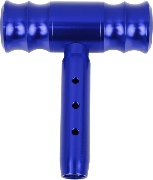 X AUTOHAUX Universal T-Handle Car Gear Shift Lever Knob Shifter Replacement Blue...
